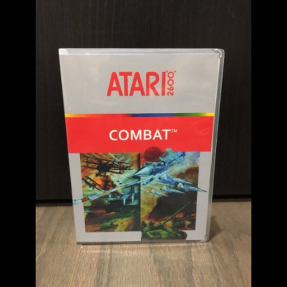 Atari 2600 Combat Game with Manual and Case - Picture 7 of 10